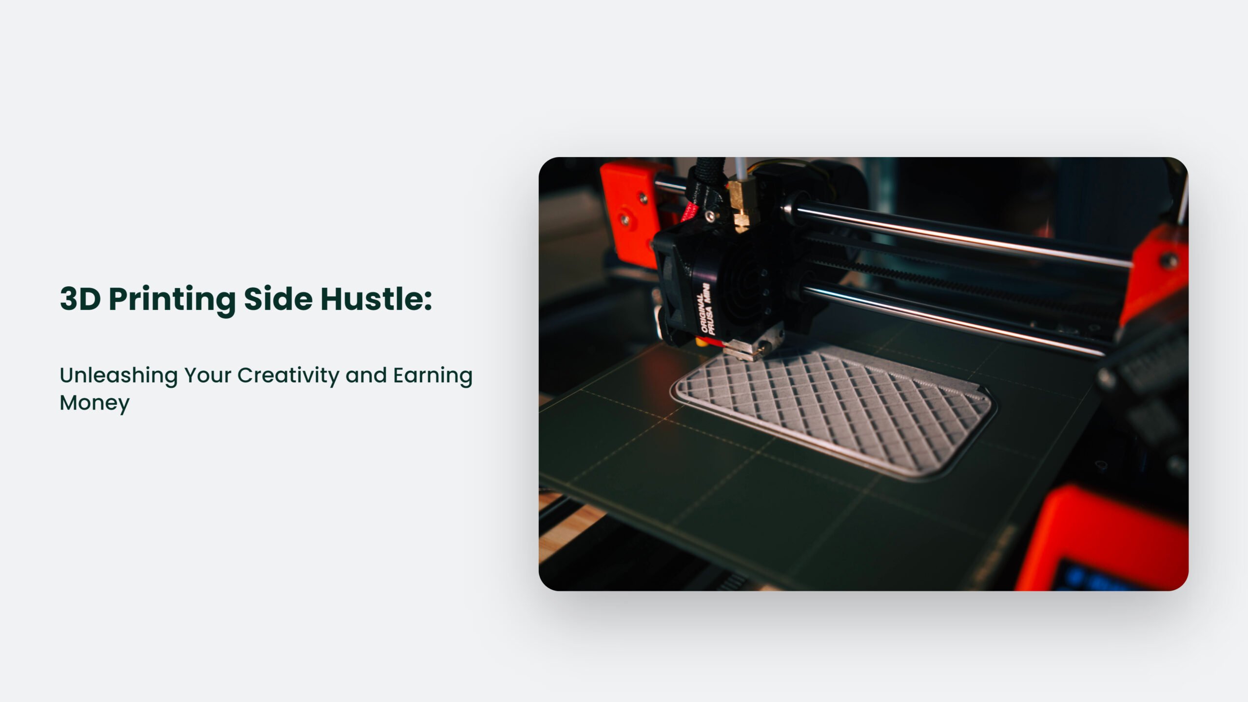 3D Printing Side Hustle: Unleashing Your Creativity And Earning Money 3D Printing Side Hustle