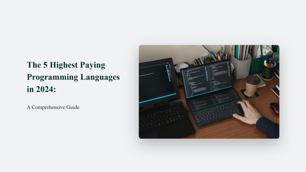 The Highest Paying Programming Languages In 2024 - A Complete Guide.