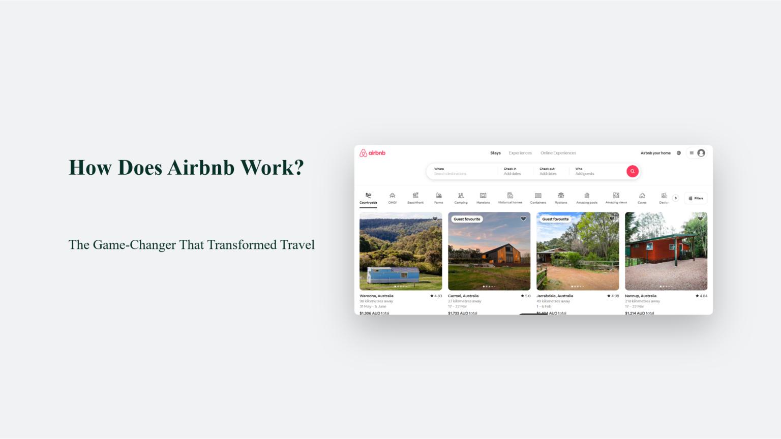 How Does Airbnb Work? The GameChanger That Transformed Travel CJ&CO