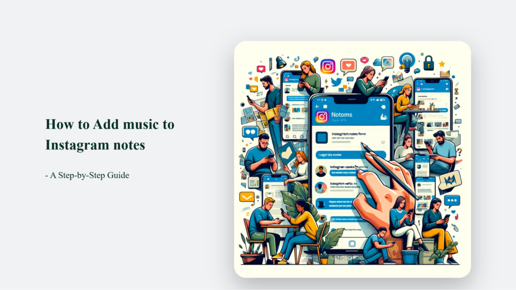 Step-by-step guide on how to add music to Instagram notes.