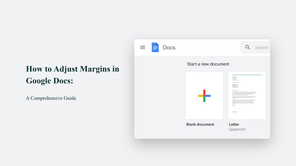An Online Comprehensive Guide On Adjusting Margins In Google Docs, Displayed On A Clean Webpage Layout.