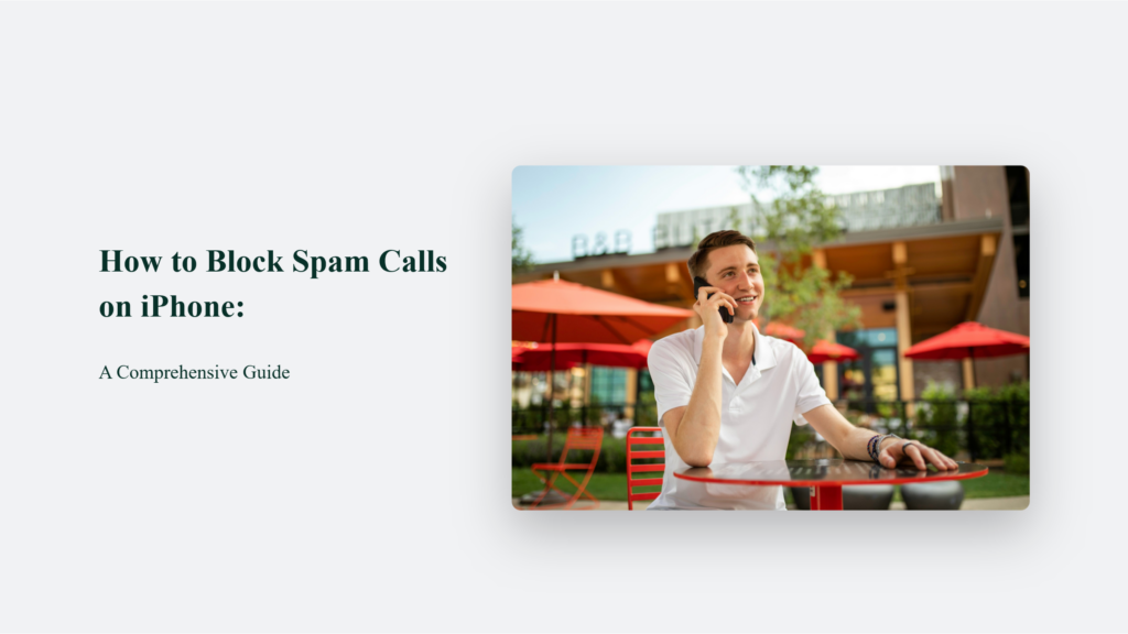 How To Block Spam Calls On Iphone