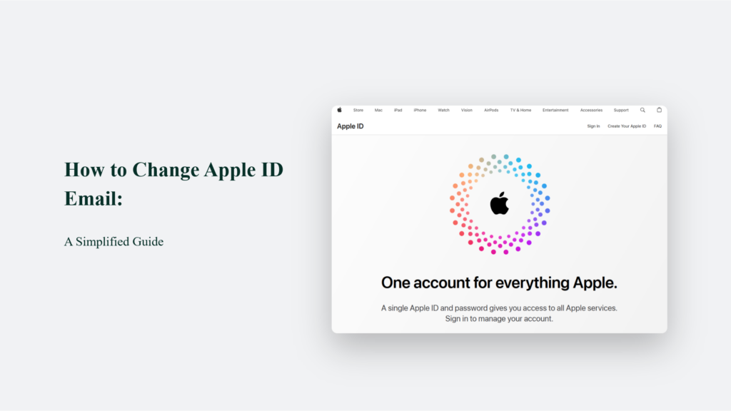 Simplified Guide: Change Apple Id Email.