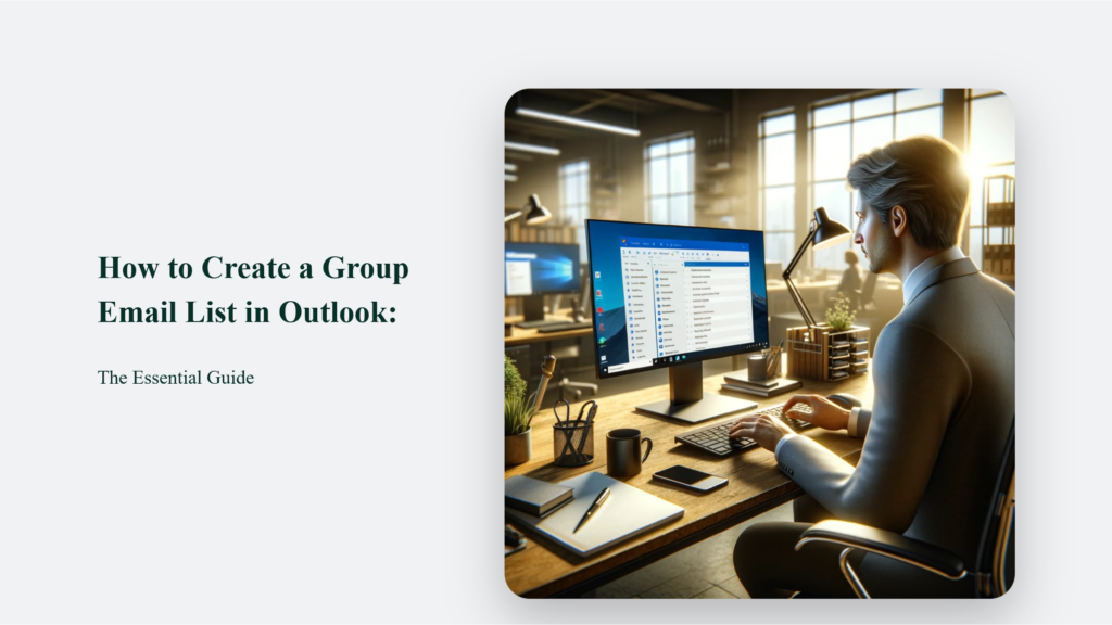 Essential Guide To Create Group Email List In Outlook.