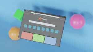 A computer screen displaying vibrant balls, urging users to turn off incognito mode.