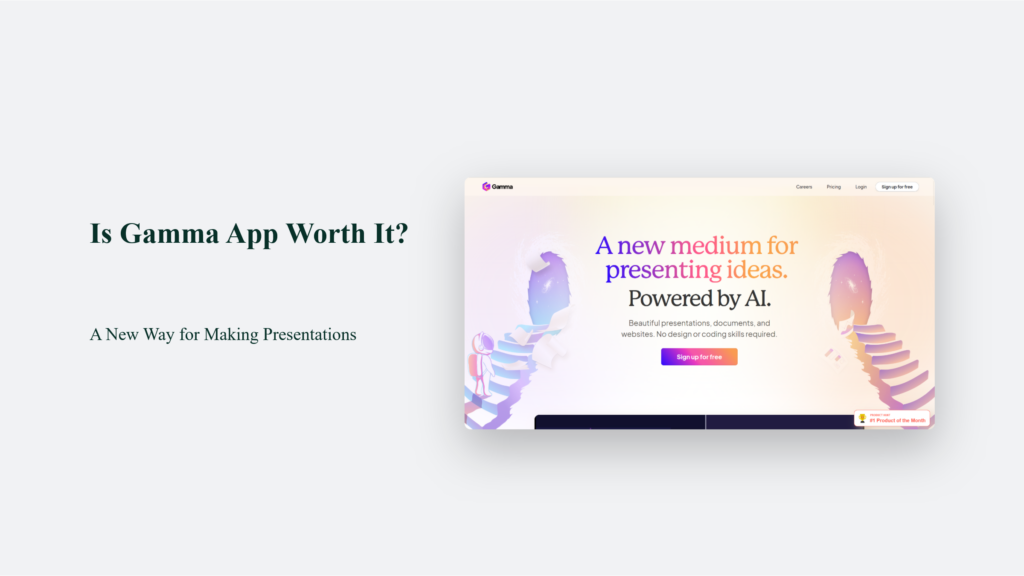 Is Gamma App Worth It? A New Way for Making Presentations Technology Blog