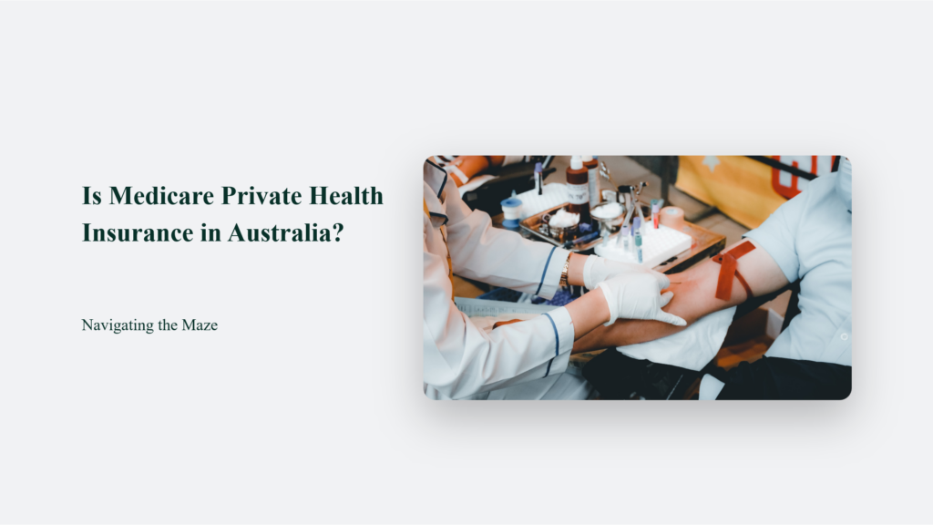 A private health insurance option in Australia that complements the Medicare program.