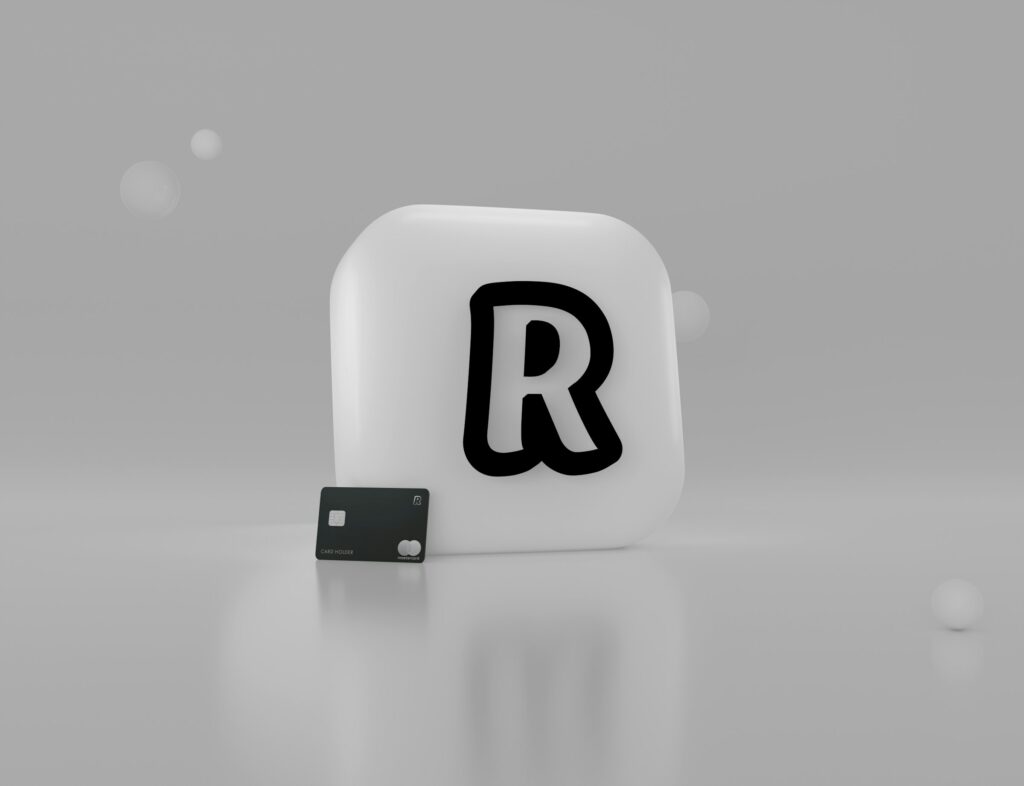 3D rendering of the letter "R" on a white background.