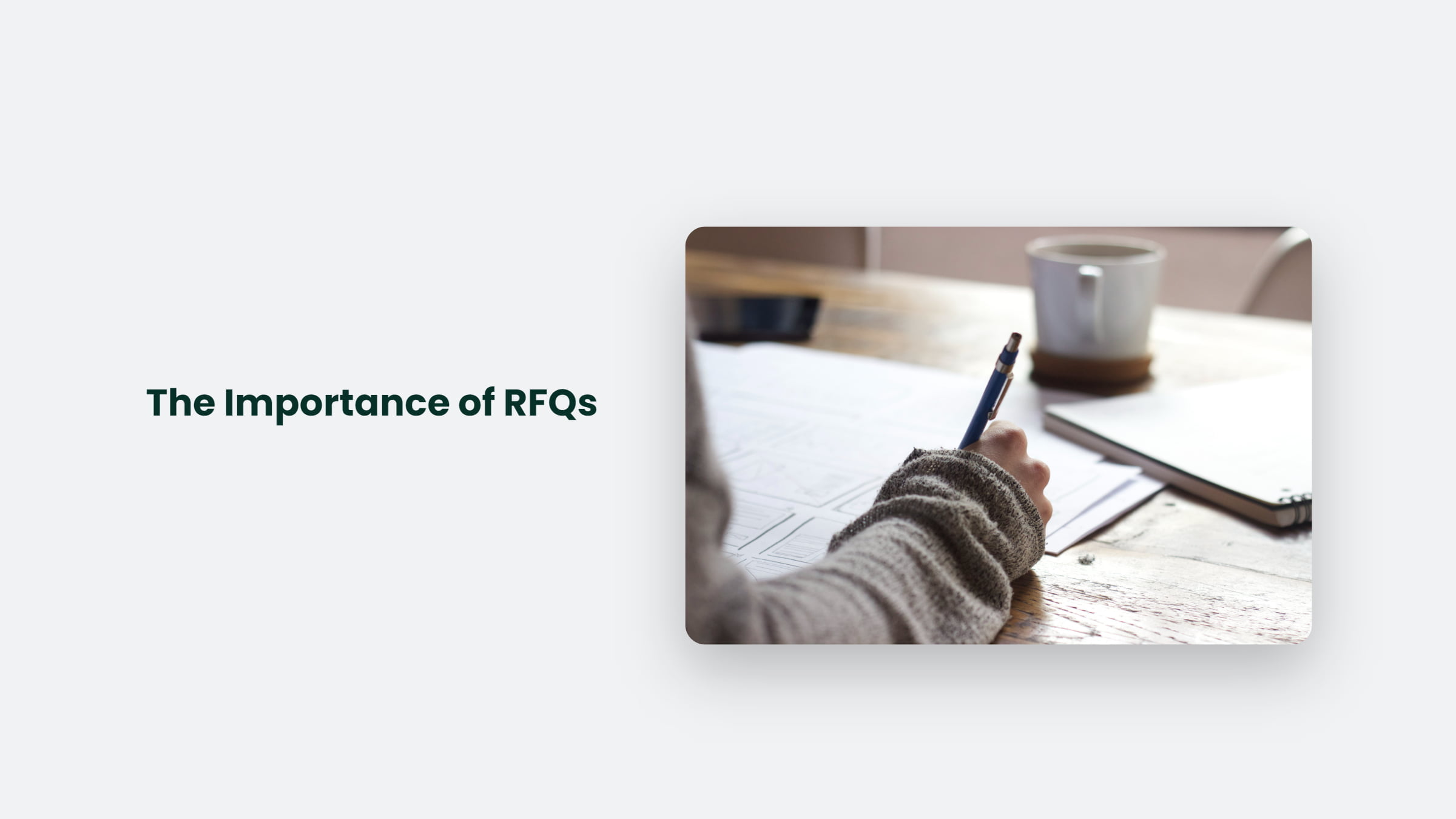 The Importance of RFQs: How Request for Quotes can Improve Your Purchasing Decisions