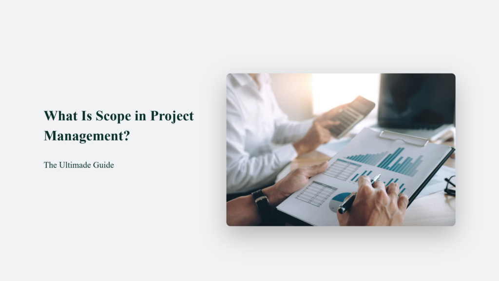 What is scope in project management?