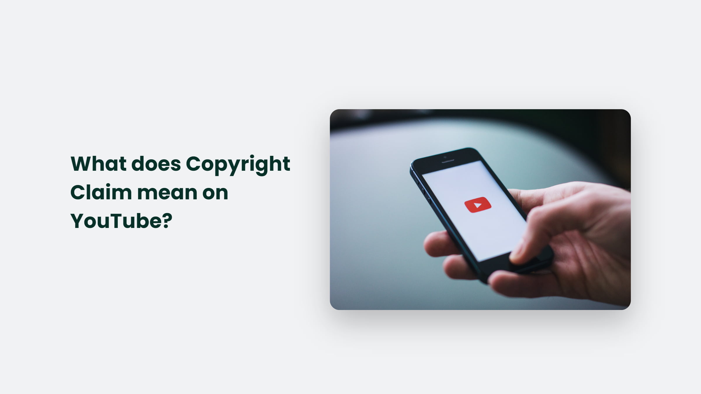 What Does Copyright Claim Mean On Youtube? What Does Copyright Claim Mean On Youtube