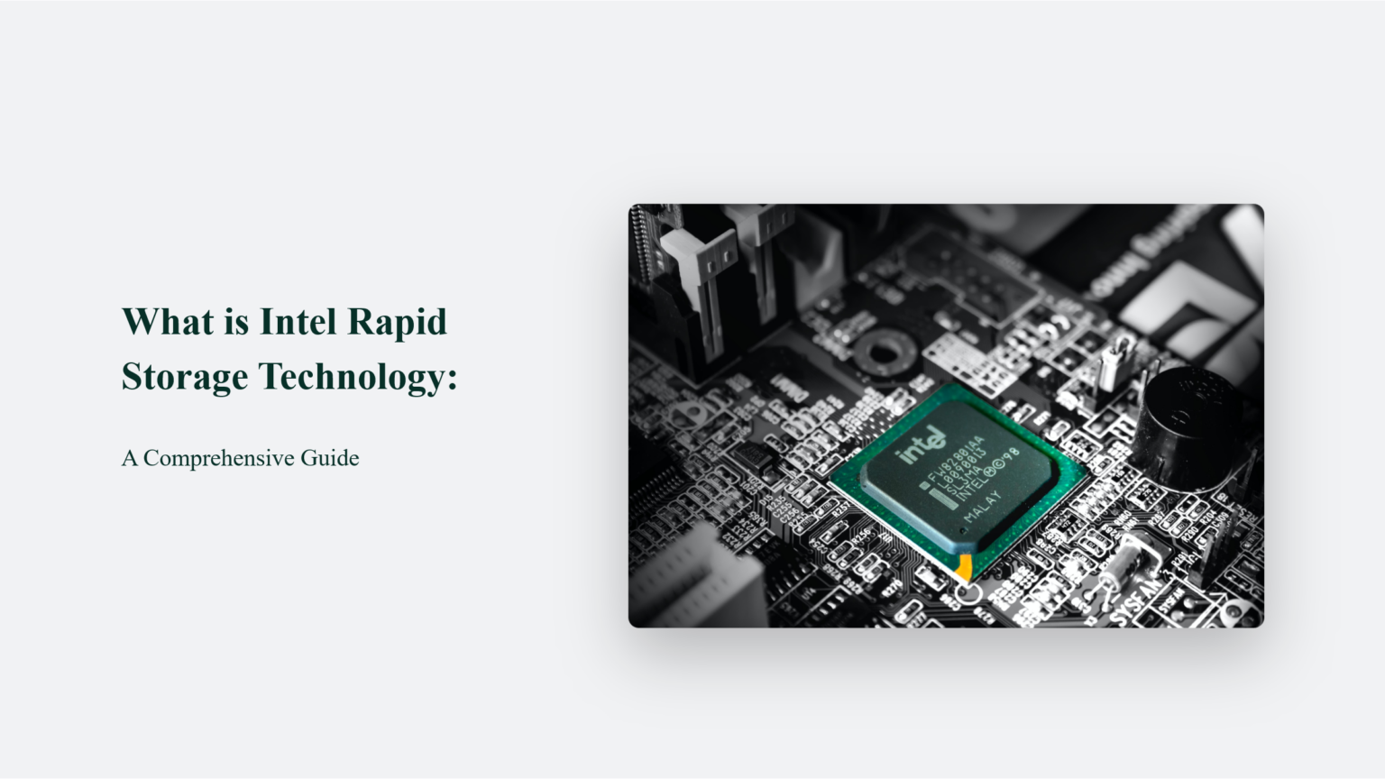 What Is Intel Rapid Storage Technology: A Comprehensive Guide | CJ&CO