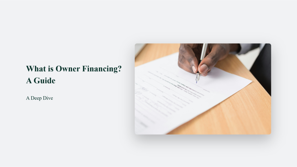 What Is Owner Financing