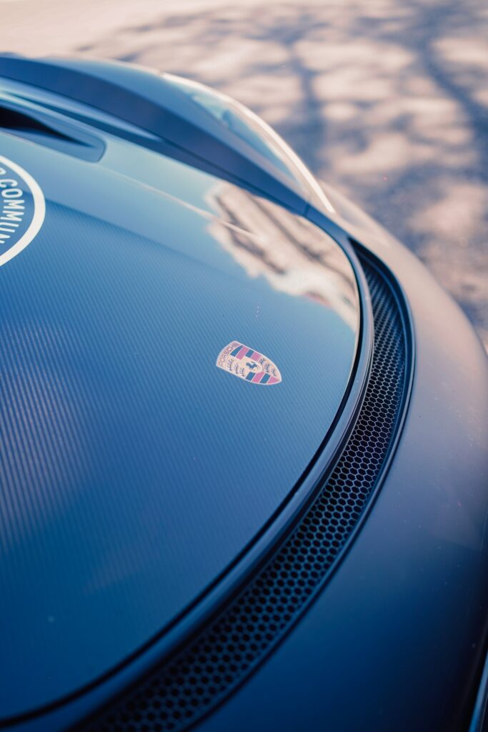 Navigating the maze of Third Party Car Insurance for a black Porsche 911.