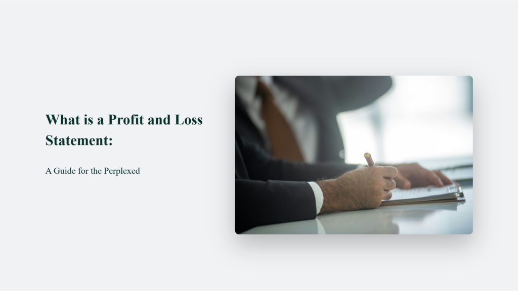 Guide To Profit And Loss Statements