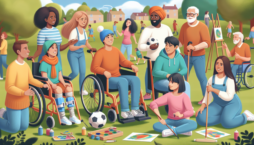 Illustration of diverse NDIS participants