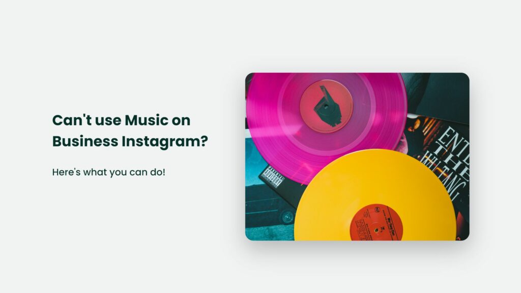 Can'T Use Music On Business Instagram? Here'S What You Can Do! Can'T Use Music On Business Instagram