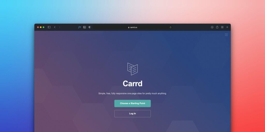 How to Use Carrd to Make an Impactful One-Page Website: Things You Should Know
