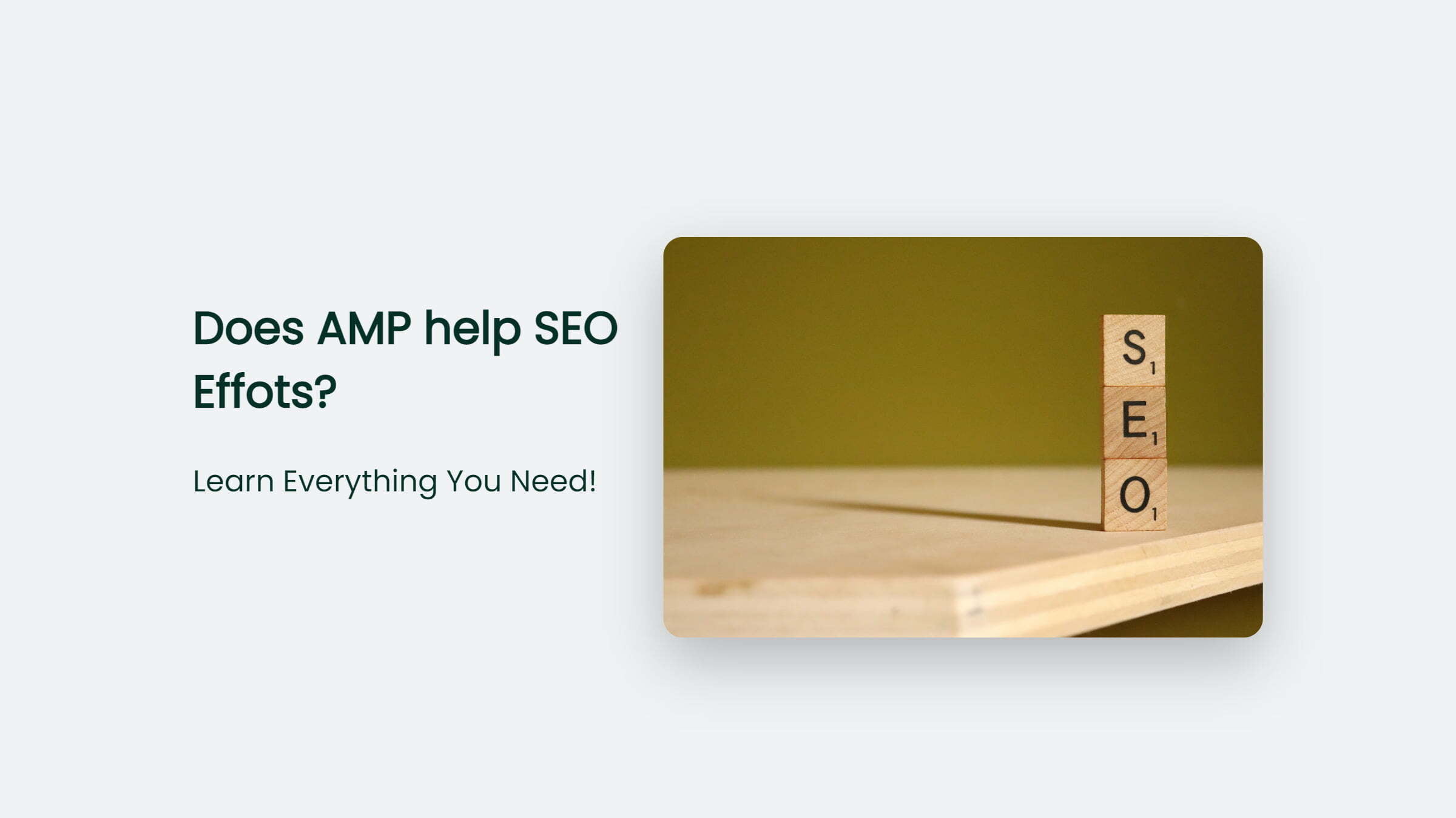 Does AMP Help SEO Efforts? CJ&CO