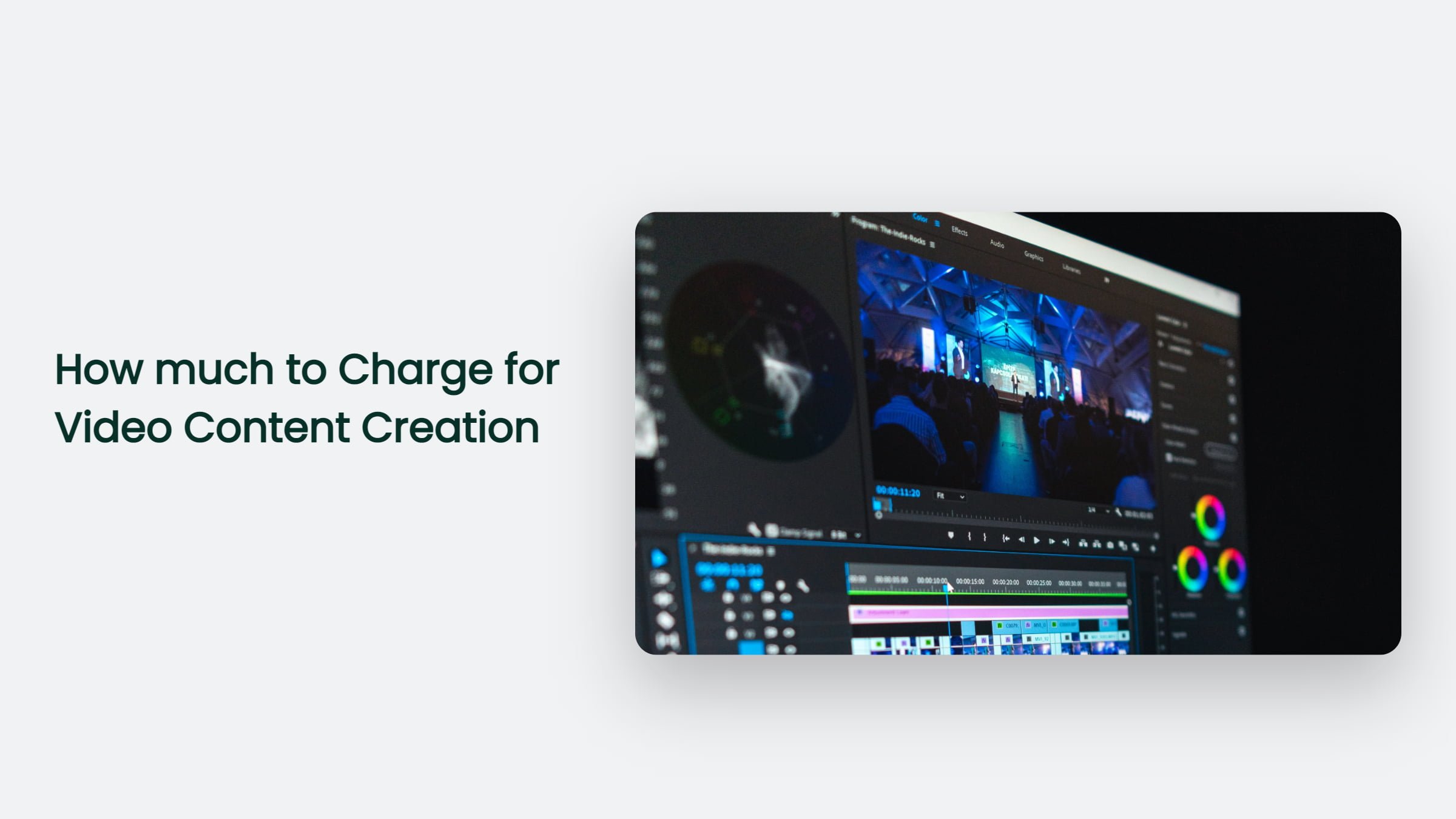 How Much To Charge For Video Content Creation