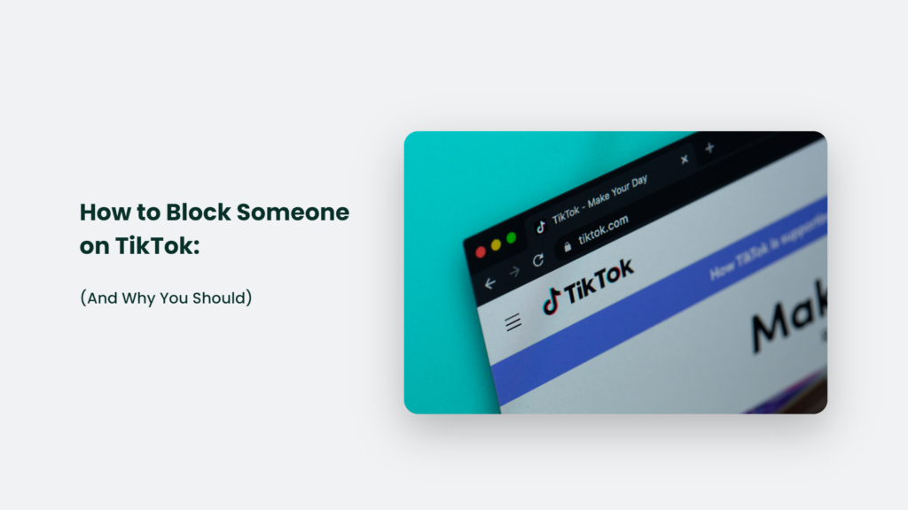 How To Block Someone On Tiktok