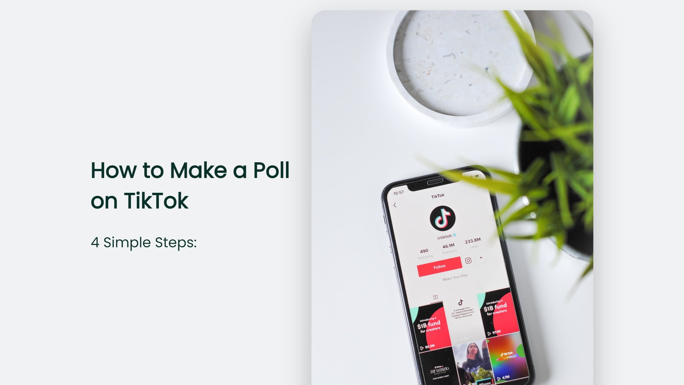 How To Make A Poll On Tiktok