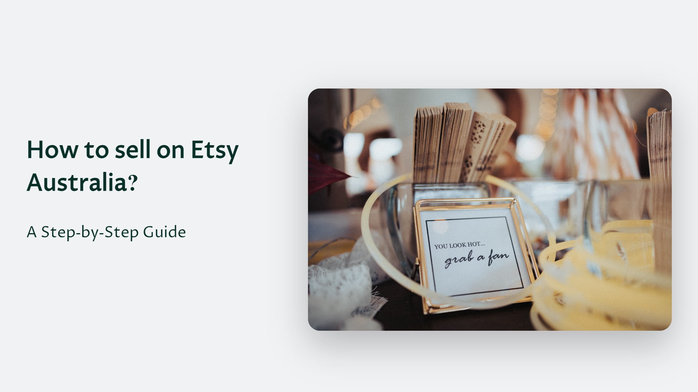 How To Sell On Etsy Austalia