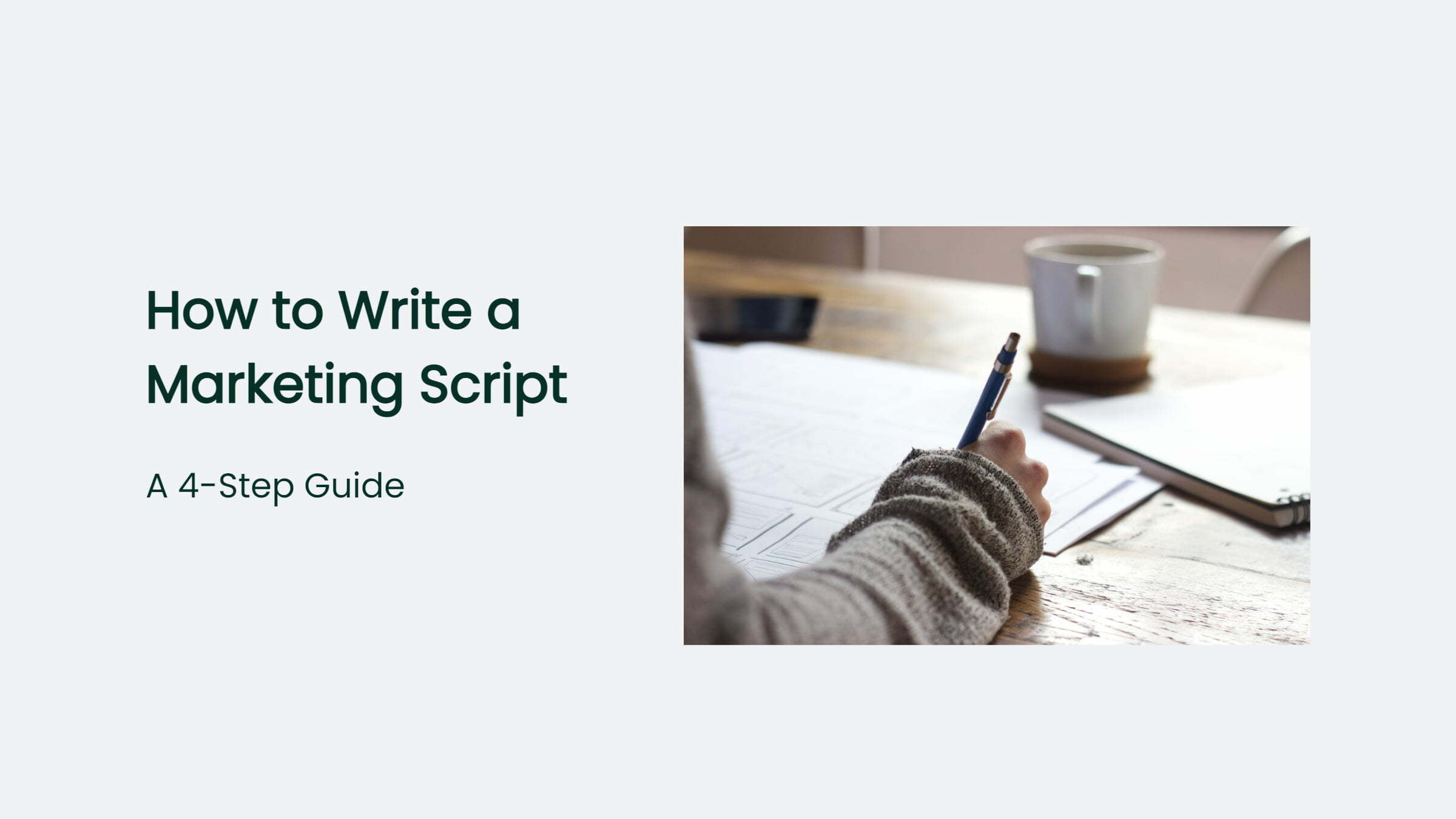 How To Write A Marketing Script