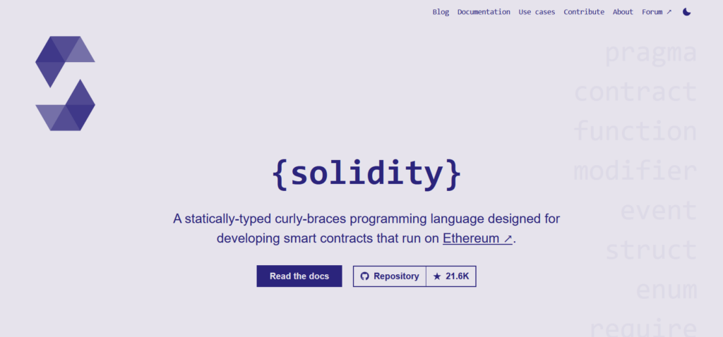 Solidity Is A Website With An Auto Draft Feature.
