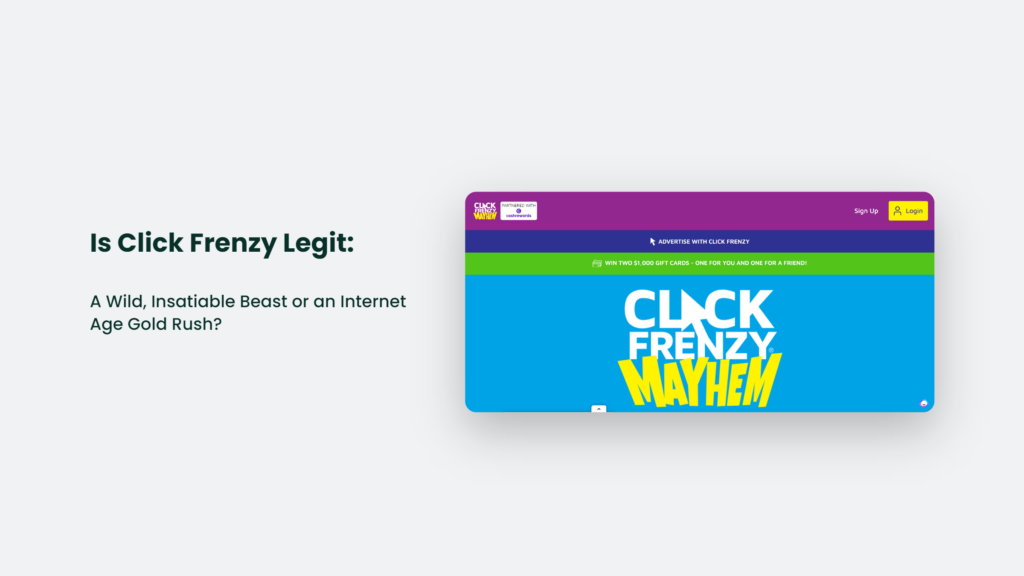 Is Click Frenzy Legit: A Wild, Insatiable Beast Or An Internet Age Gold Rush? Is Click Frenzy Legit