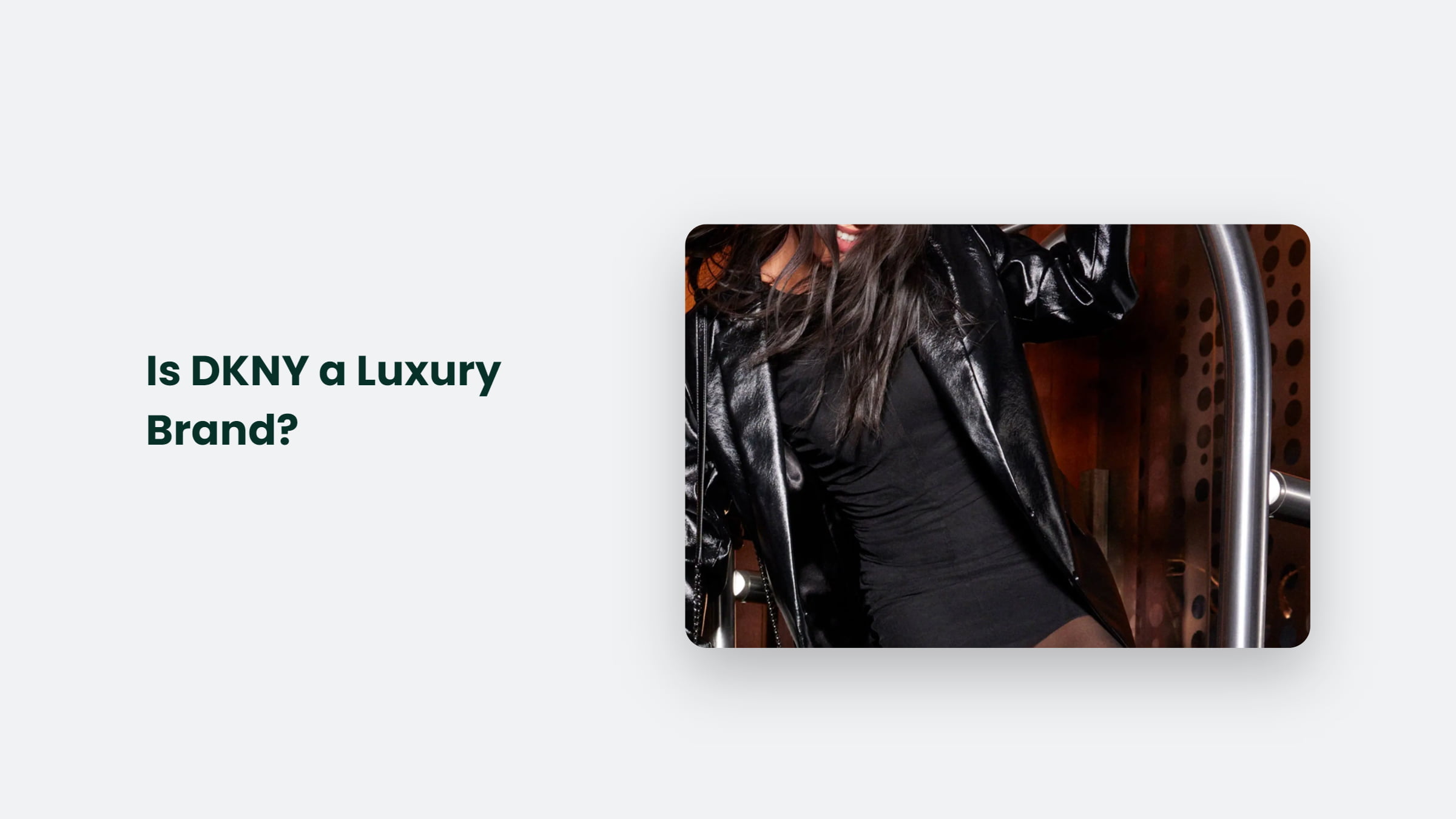Is Dkny A Luxury Brand?
