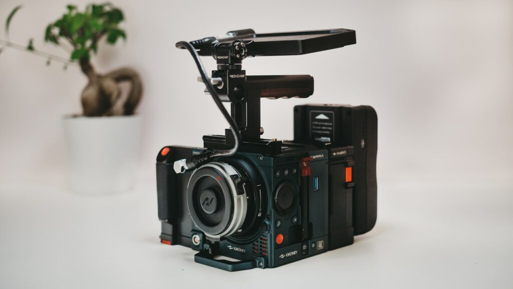 A blackmagic cinema camera revolutionizing SEO and leveraging advanced video processing for enhanced user engagement.