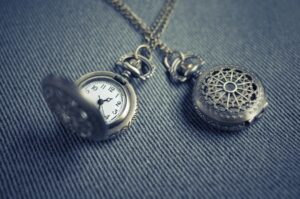 Antique pocket watches.