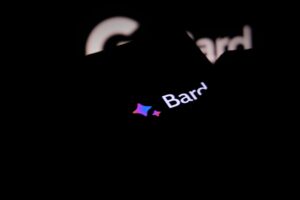 The bard logo is shown in the dark, unveiling Kani.