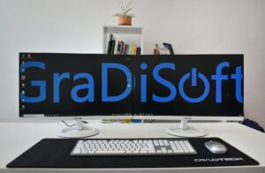 Two gradisoft monitors.