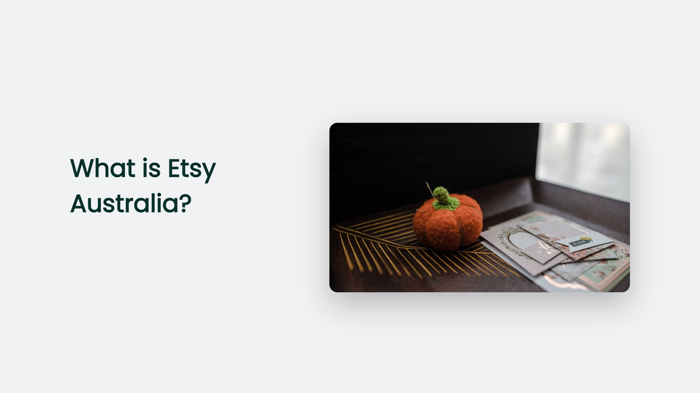 What Is Etsy Australia