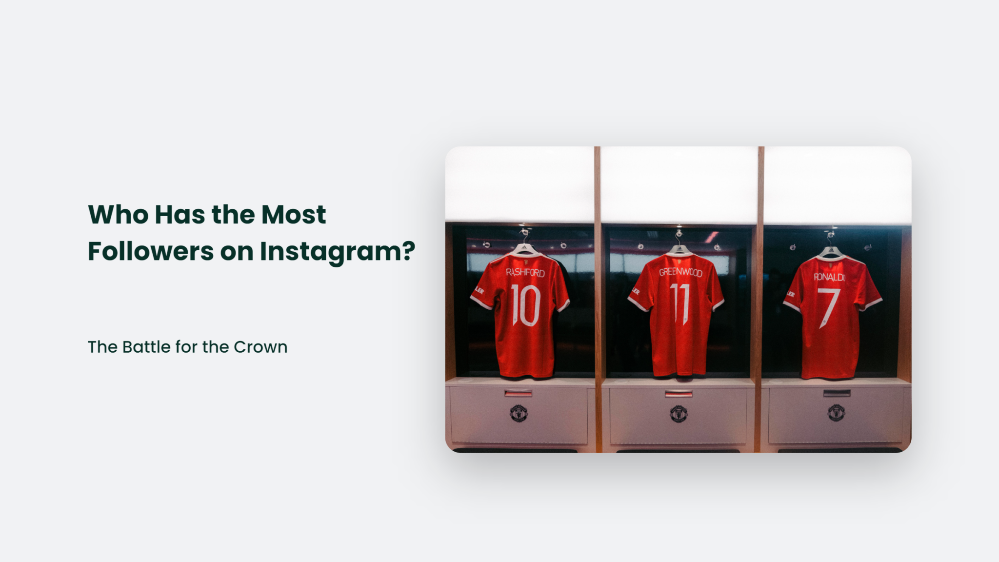 The Battle For The Crown Who Has The Most Followers On Instagram? CJ&CO
